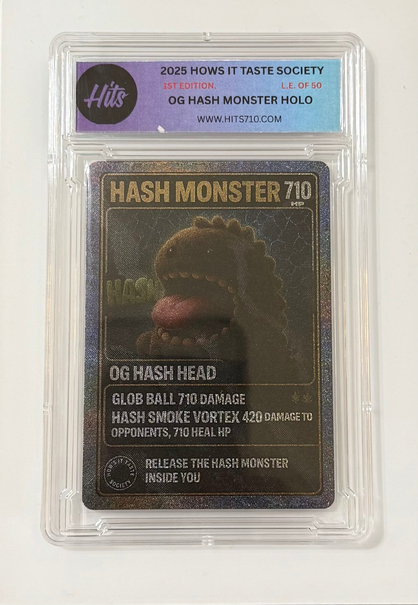 Hash Monster collectable trading card