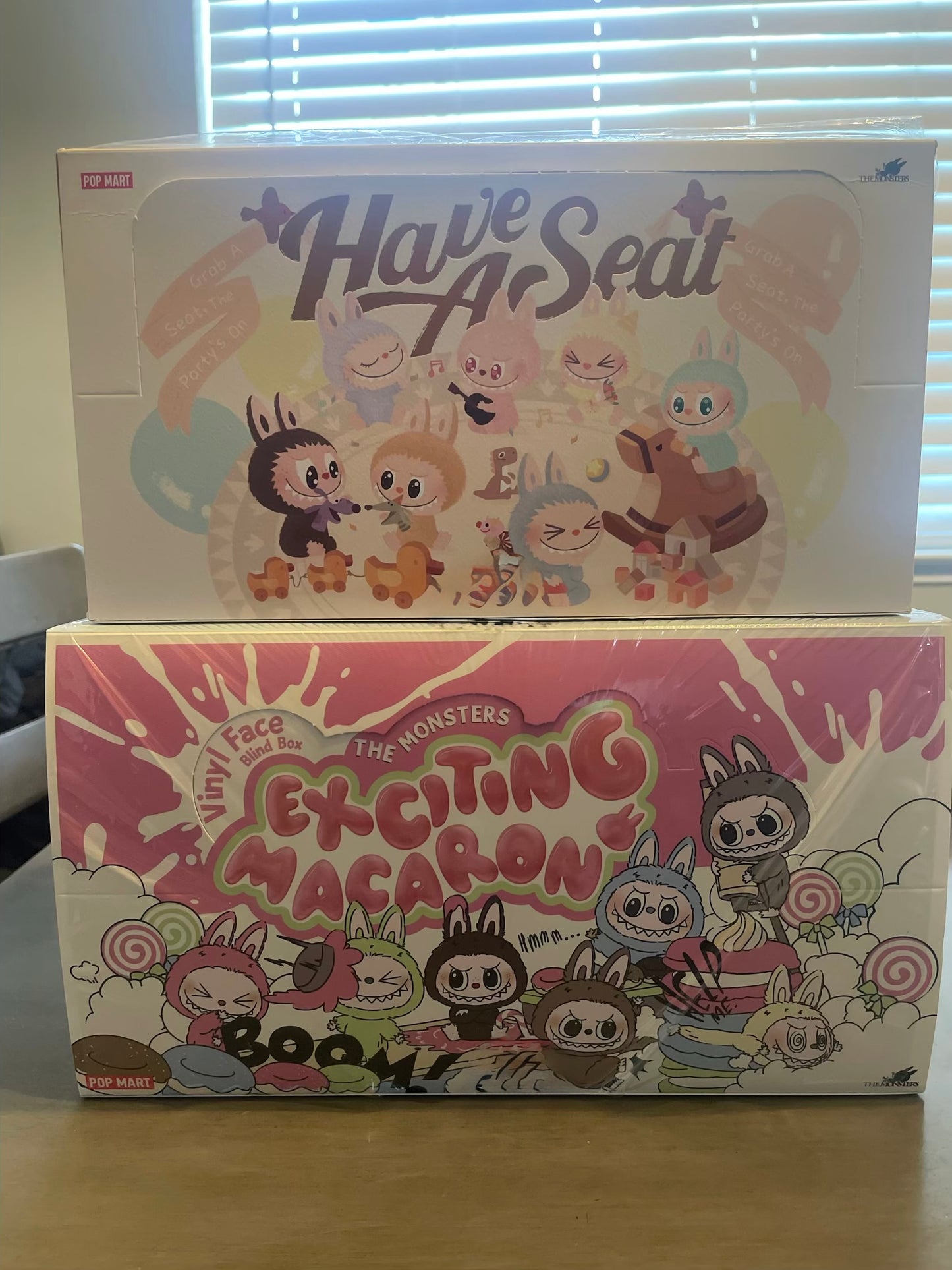 Have A Seat Labubu- Authentic and sealed blind box