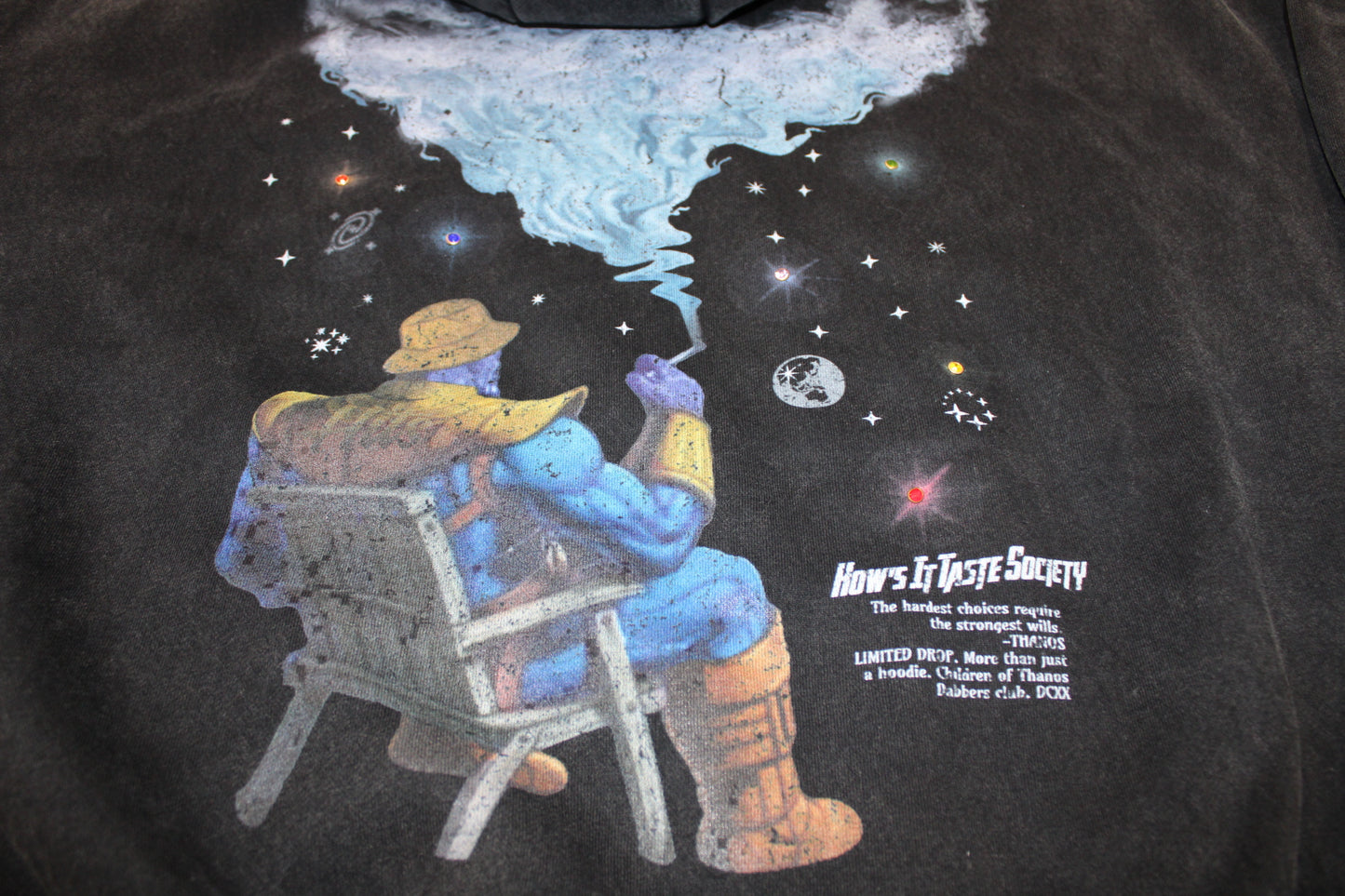 Hits Thanos hoodie- Thanos was right PRE-ORDER *Closed*