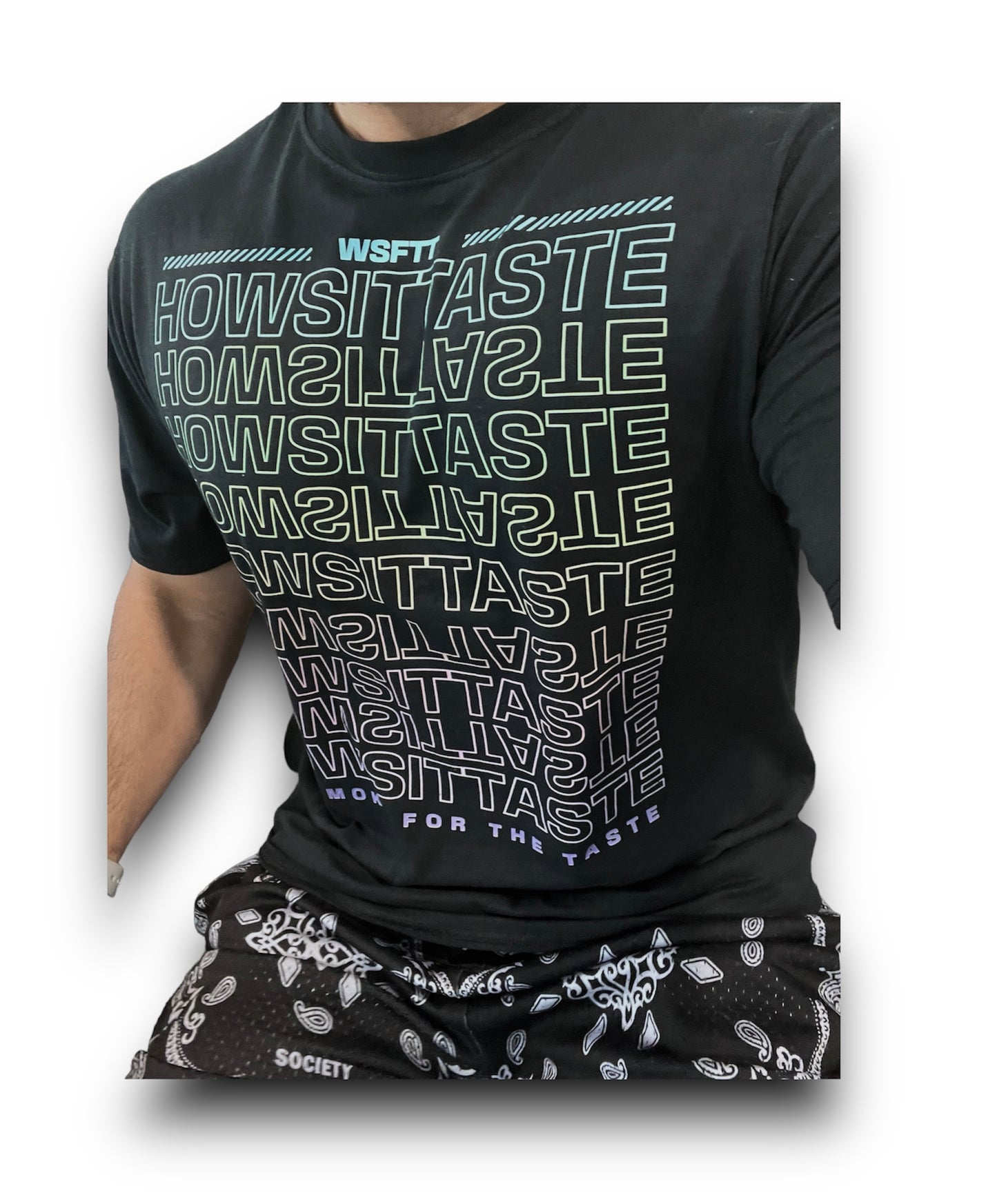 How’s it taste society lightweight crew tee. WSFTT