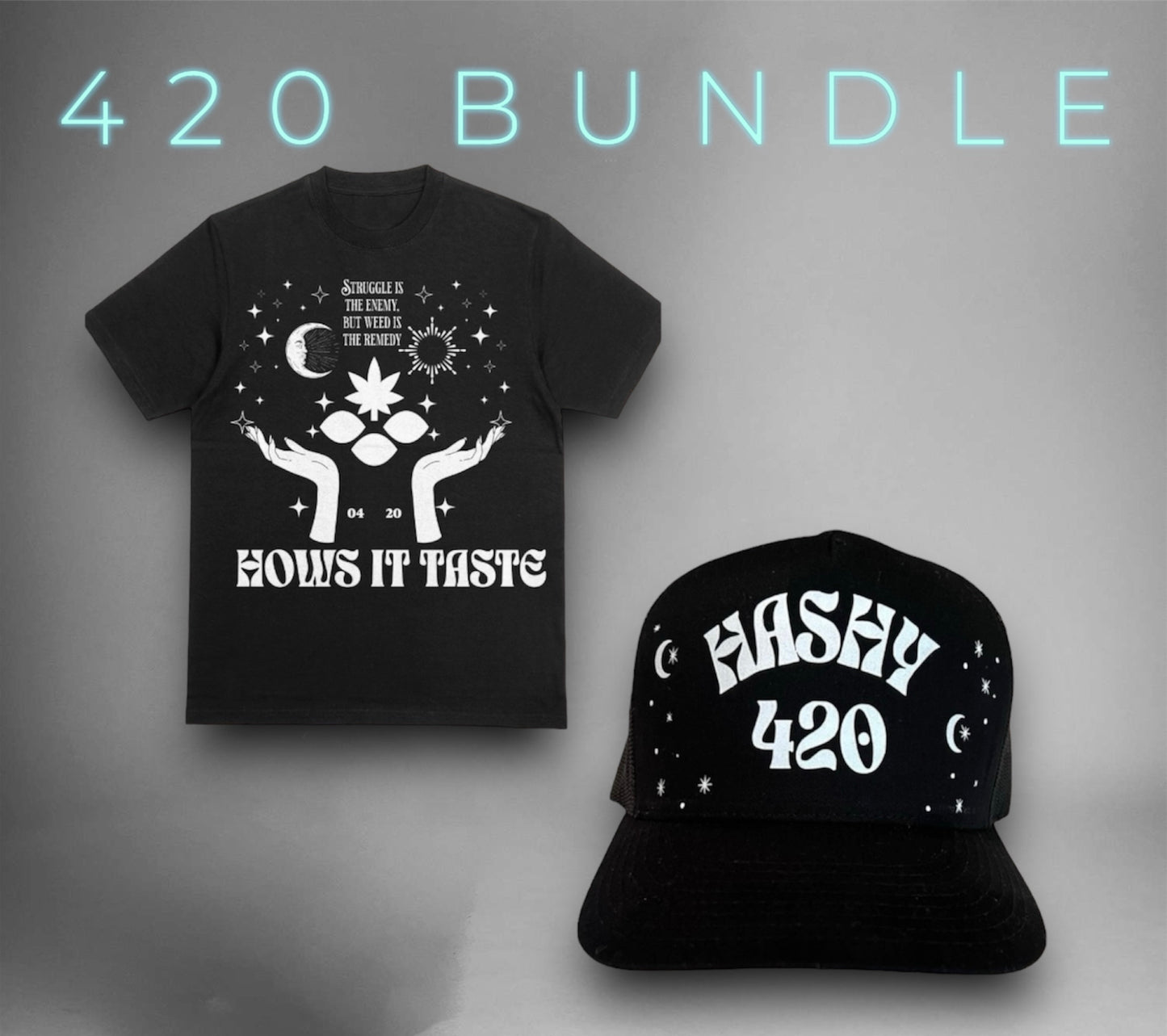 420 Trucker Hat & Shirt bundle