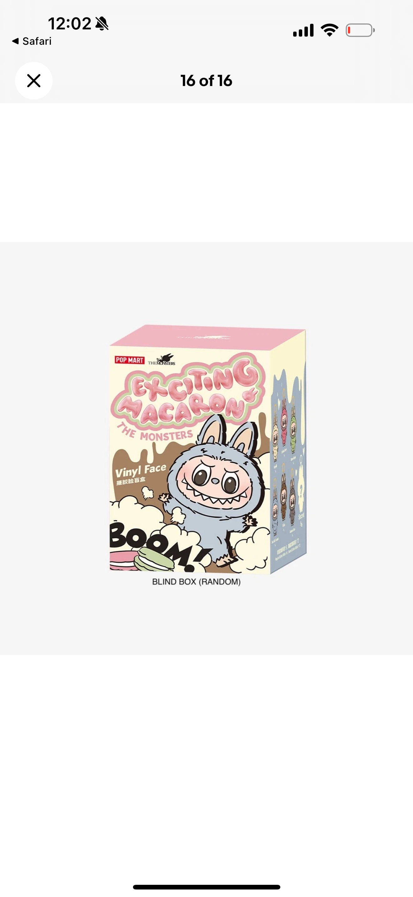 Macaron labubu 100% authentic and sealed