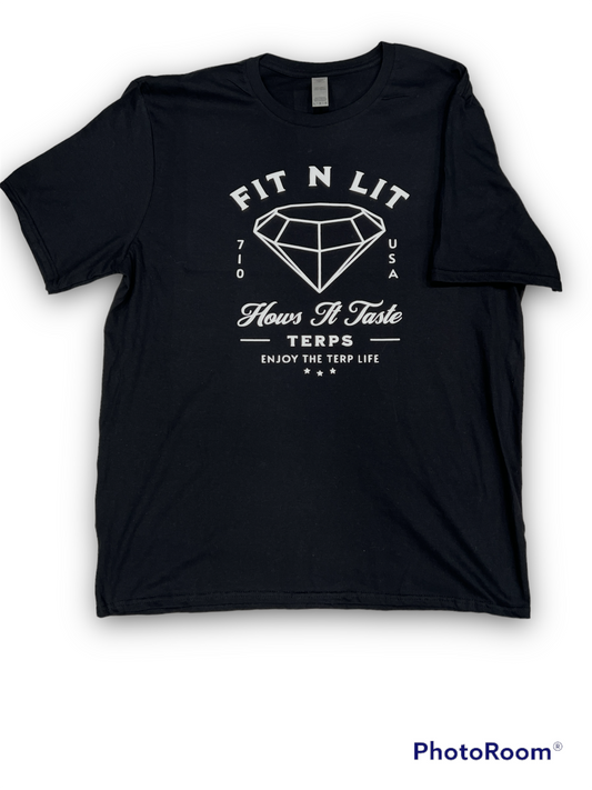 FIT N LIT DIAMOND TEE- BY HITS