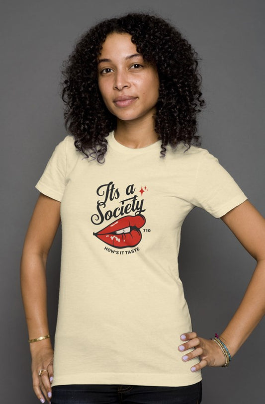 HITS WOMENS EVERYDAY TEE - SAND 