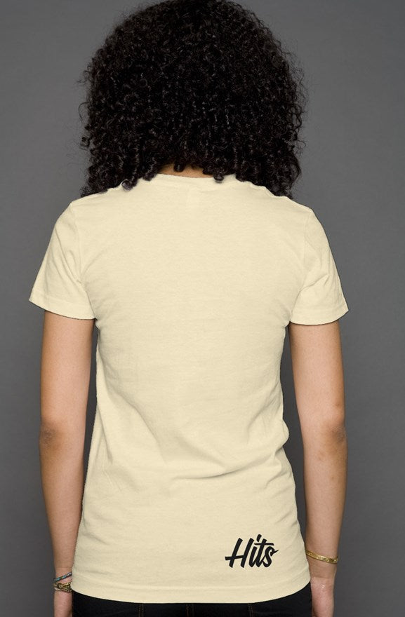 HITS WOMENS EVERYDAY TEE - SAND 