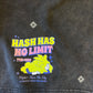 HASH HAS NO LIMIT VINTAGE WASHED SHORTS